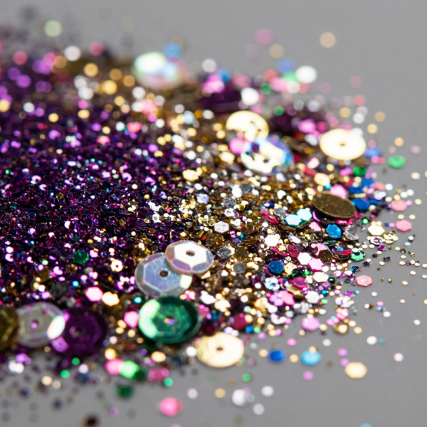 25 Glitzer Glitter Set - Basteln Nailart Einleger Naildesign